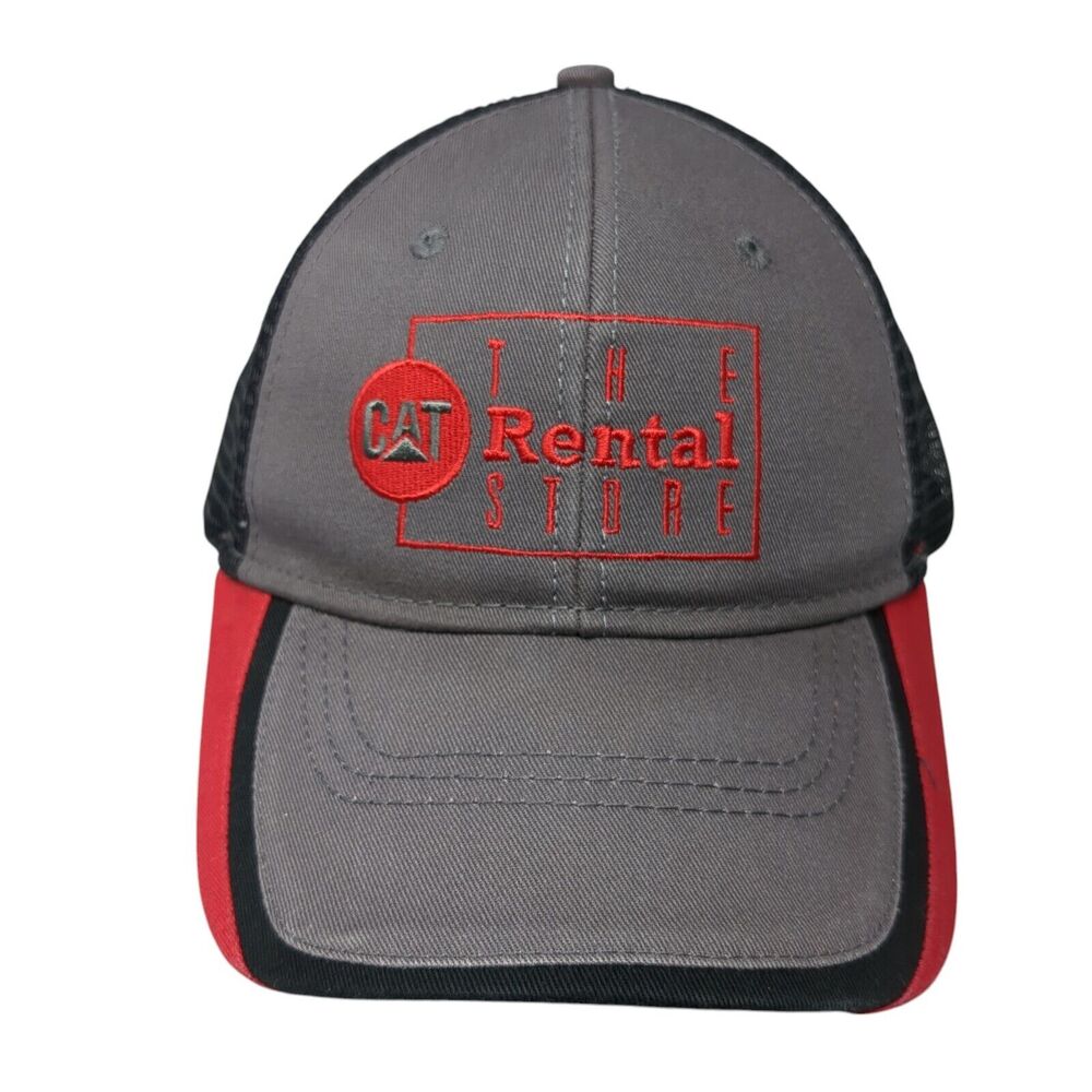 Cat The Rental Store Western States Strapback Trucker Hat Multi Os Mesh Back
